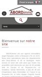 Mobile Screenshot of abordimmo.fr
