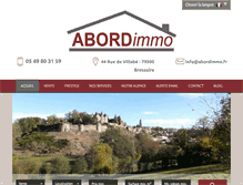 Tablet Screenshot of abordimmo.fr